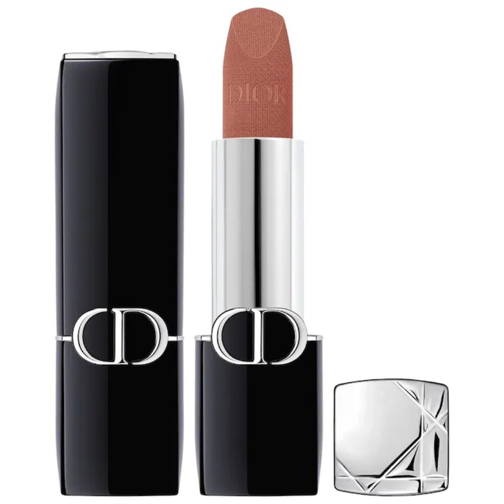 NIB 💚Dior #300 NUDE STYLE (Velvet) Rouge Dior Refillable Lipstick ✔️ BNIB